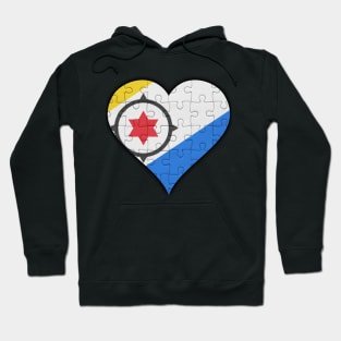 Bonaire Dutch Jigsaw Puzzle Heart Design - Gift for Bonaire Dutch With Bonaire Roots Hoodie